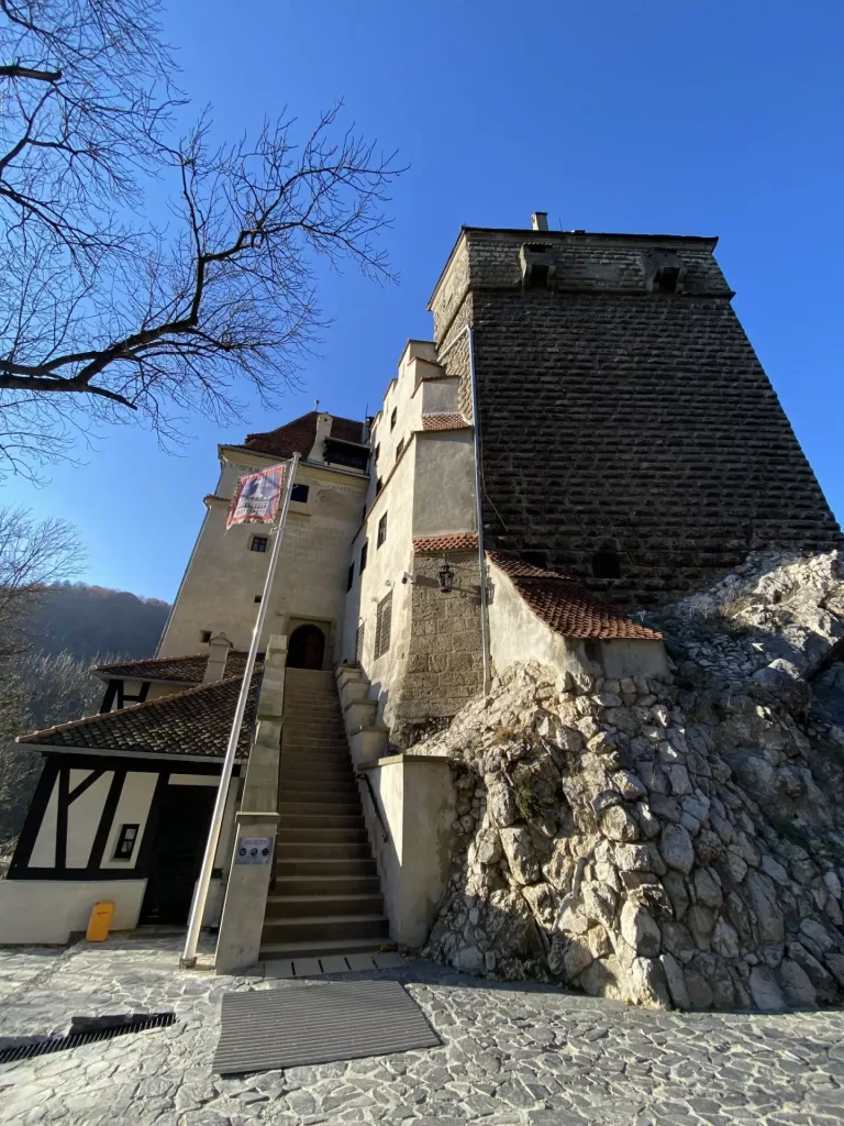 Entrada del Castillo de Bran