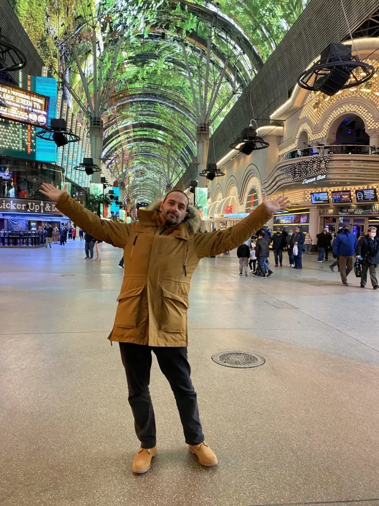 Fremont Street, la calle más característica de Downtown Las Vegas
