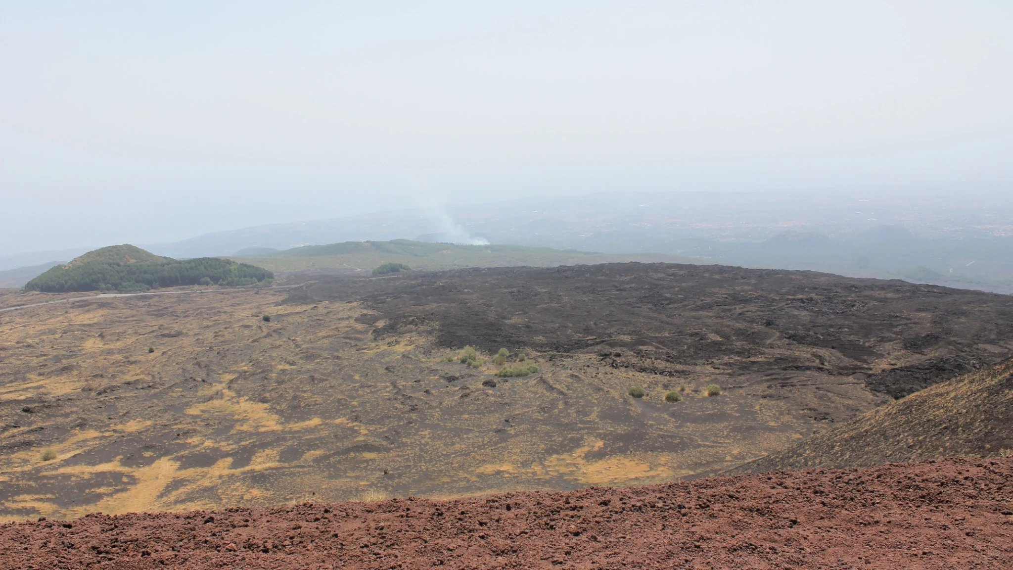 Vista Etna Caminata Volcanica