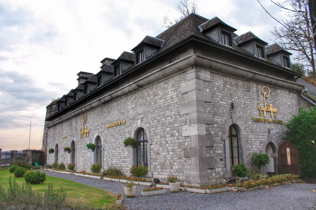Perfumería Guy Delforge en la Ciudadela de Namur, Bélgica.