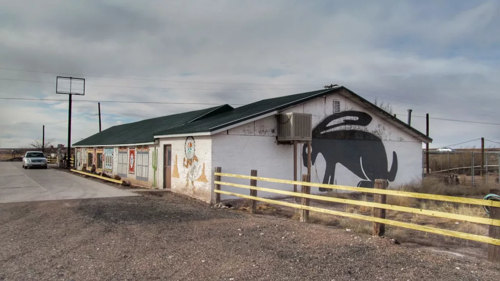 Jack Rabbit Trading Post en la Ruta 66, un clásico del camino