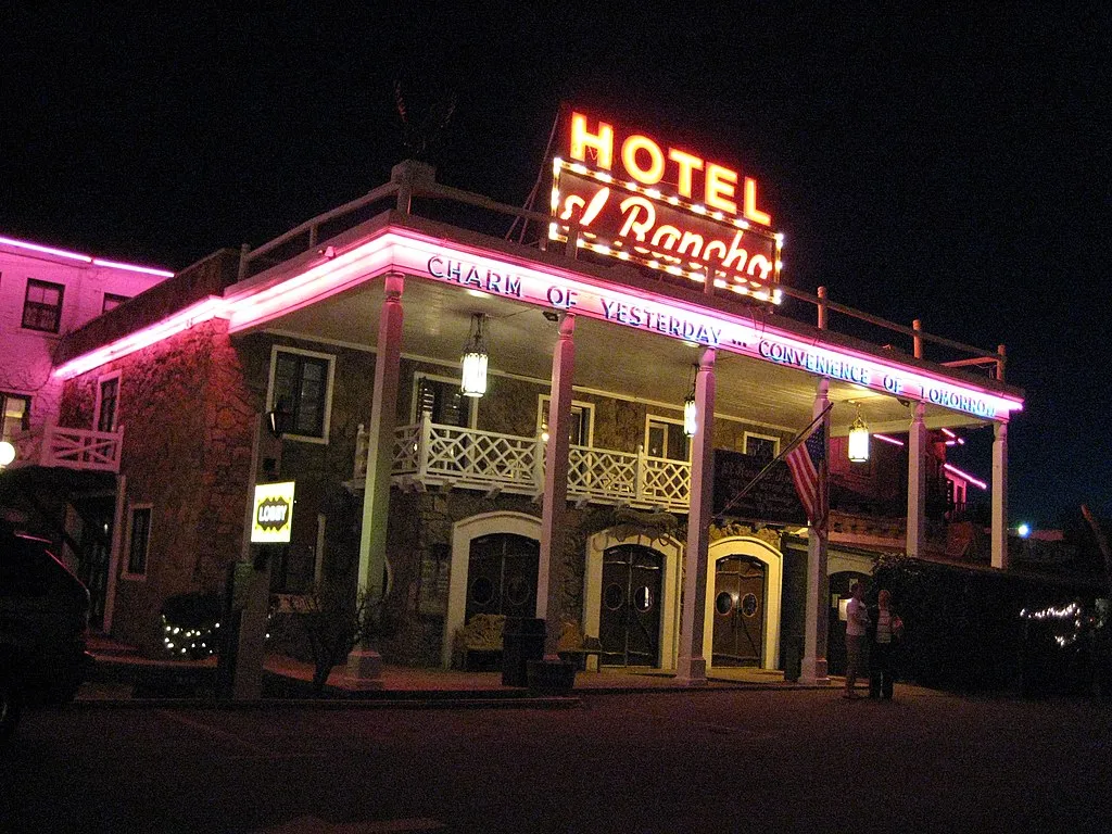 Hotel El Rancho en la Ruta 66, Nuevo México