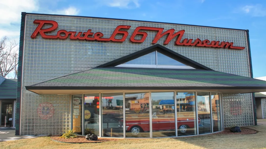 Museo de la Ruta 66 en Clinton, Oklahoma