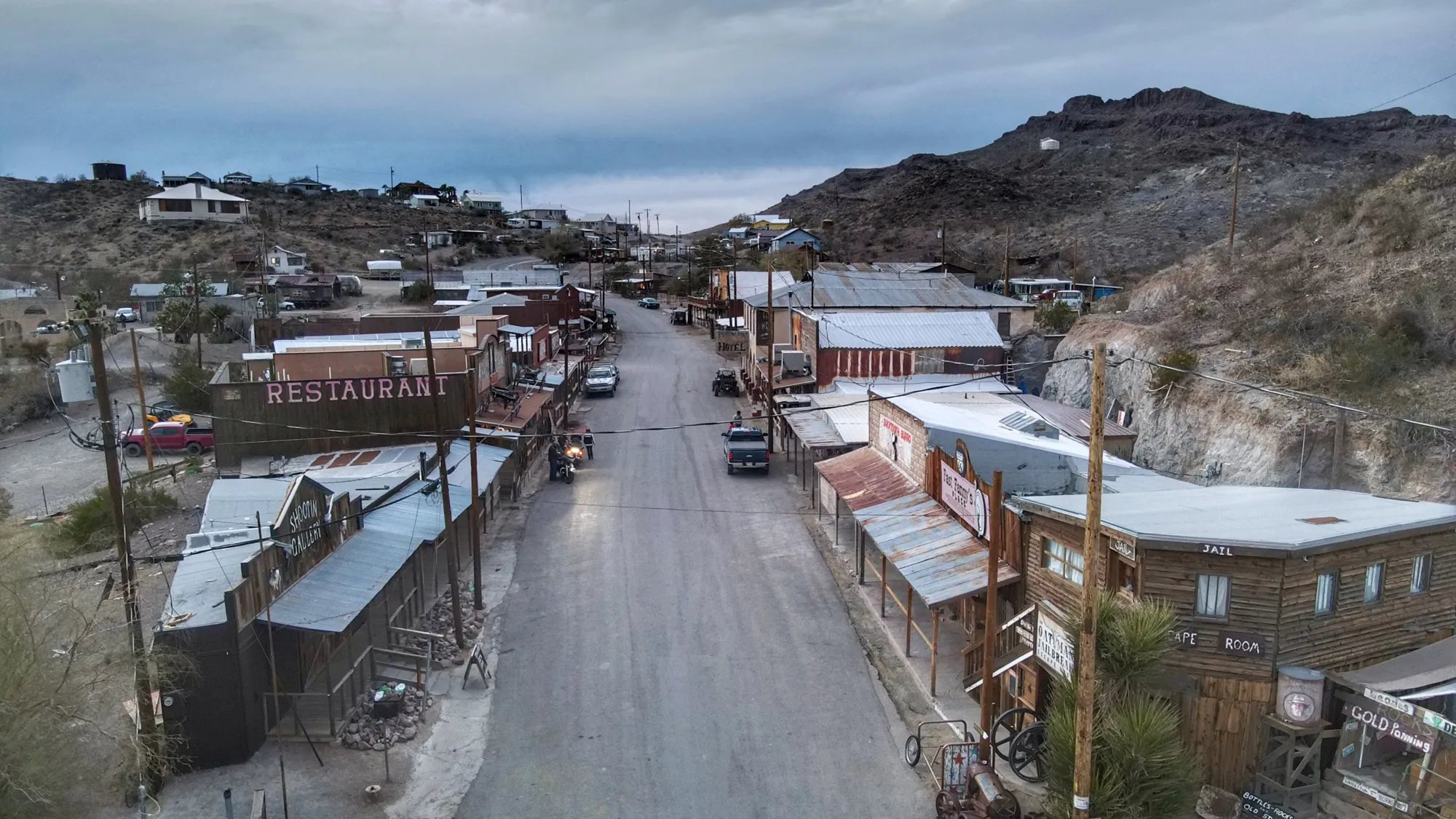 Oatman, el pueblo del viejo oeste en la Ruta 66