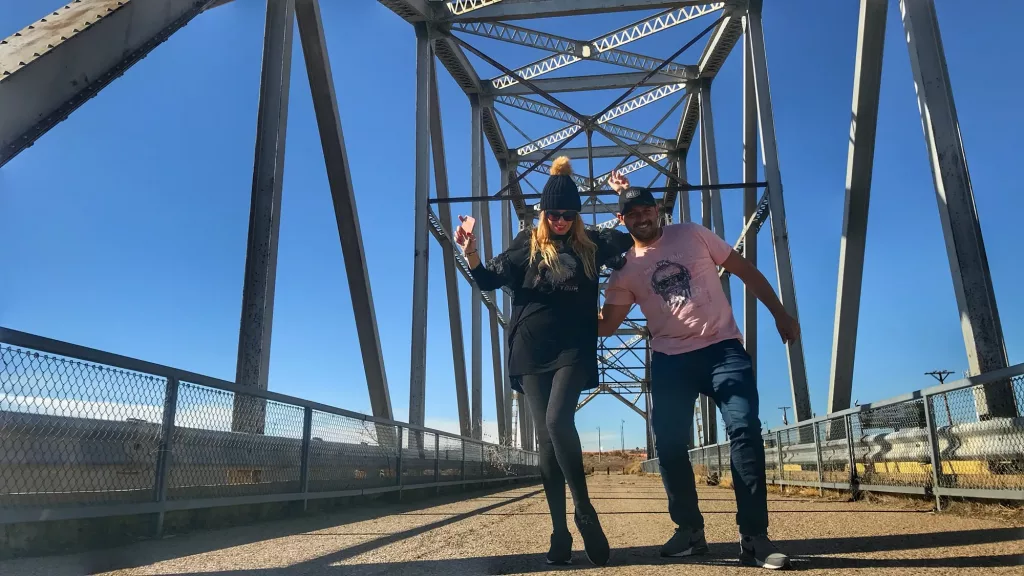 Puente Río Puerco en la Ruta 66, Nuevo México